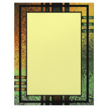 Abstract Grunge Framed Letterhead