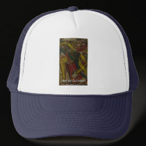 abstract guitarist 4 Hat