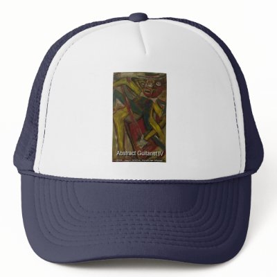 abstract guitarist 4 Hat by nocklist