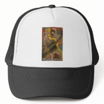 abstract guitarist VI hats