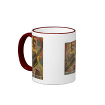 abstract guitarist VI mugs
