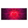 Abstract Heart Rack Card