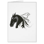 Abstract Horse cards