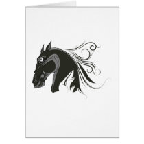 Abstract Horse cards