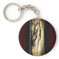 Abstract Horse Keychain