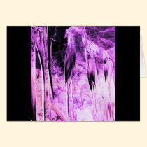 Abstract ice cards