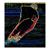 Abstract Ice Hockey Player posters by creative_eye Abstract Ice Hockey Player posters