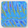 Abstract in Blue Coaster