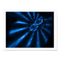 Abstract in Blue posters by Sea_Dreamer Abstract in Blue posters