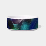 Abstract in Blues Design pet bowls