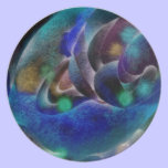 Abstract in Blues plates
