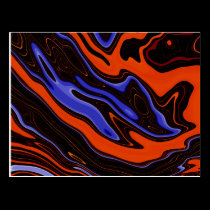 Abstract In Color Postcard postcards