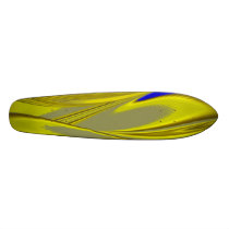 Abstract in gold-yellow blue