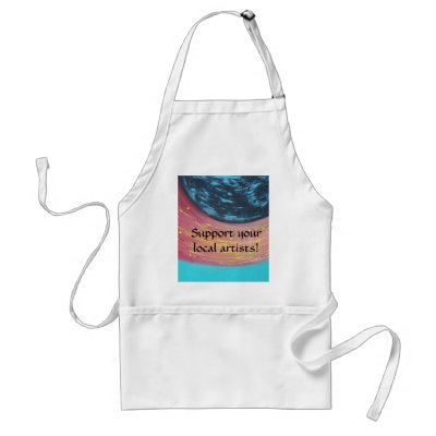 Abstract in Motion Aprons by Bellabydesign
