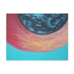 Abstract in Motion Post Card