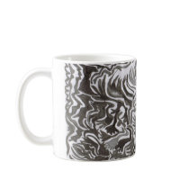 Abstract India Ink Mug