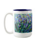 Abstract Irises Mug