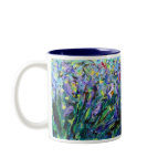 Abstract Irises Mug