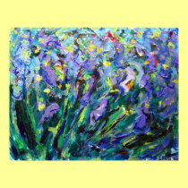 Abstract Irises  posters