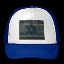 abstract israel hat hats