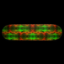 Abstract Kimono (GREEN&RED) Skateboard skateboards