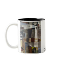 Abstract Landscape of Potosi Bolivia 20.3 x 28.9 Mugs