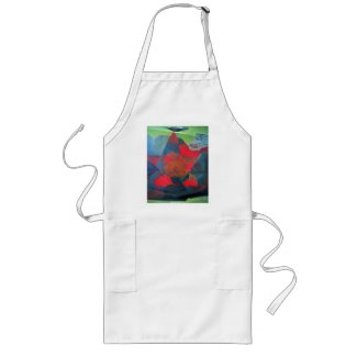Abstract Landscape of Potosi Bolivia 21.9 x 27.6 Aprons