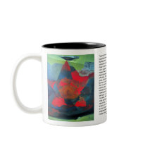 Abstract Landscape of Potosi Bolivia 21.9 x 27.6 Coffee Mugs