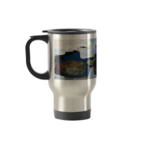 Abstract Landscape of Potosi Bolivia 22.6x33.9 Coffee Mugs