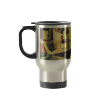 Abstract Landscape of Potosi Bolivia 30x22.6 Coffee Mugs