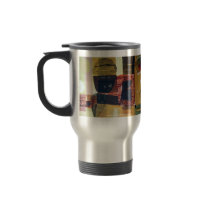Abstract Landscape of Potosi Bolivia 31.6x21.6 Mugs