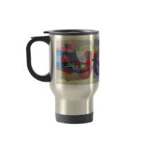 Abstract Landscape Potosi 23.75x18.25 Coffee Mugs
