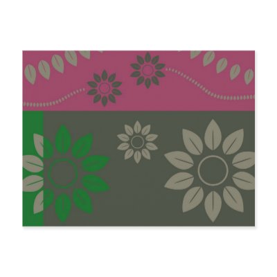 abstract-leaf007 postcard by prawny
