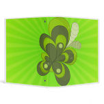 Abstract Leaves Vinyl Binders
