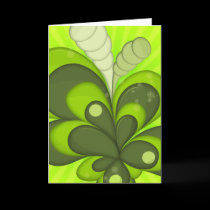 Abstract Leaves Greeting Cards by moviereplicars Abstract Leaves Greeting Cards