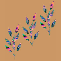Abstract Leaves t-shirts by Perlyyyy Abstract Leaves t-shirts
