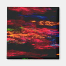 Abstract light texture magnets
