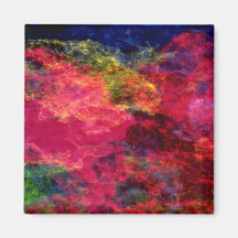 Abstract light texture magnets