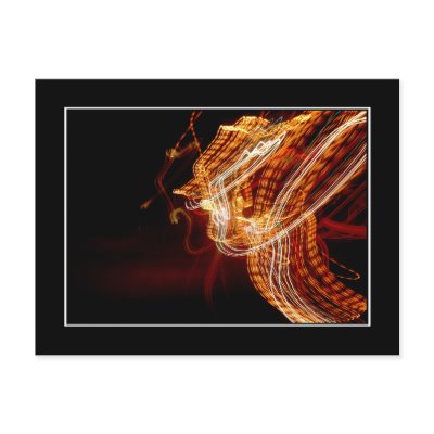 Abstract Lighting Postcard! (with border) by zolojetto