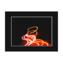 Abstract Lighting Postcard! (with border)