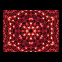 Abstract Lights Mandala
