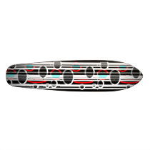 Abstract Lines and Elipses skateboards by musicaficta Abstract Lines and Elipses skateboards