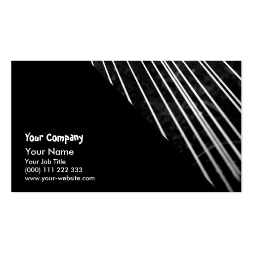 Abstract lines business cards