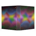 Abstract Lines & Colors: Custom Binder