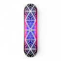 Abstract Lines: Custom Skateboard by spiritswitchboard Abstract Lines: Custom Skateboard