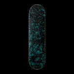 Abstract Lines - Moss Green skateboards