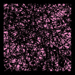 Abstract Lines - Pink posters