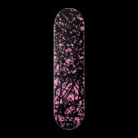 Abstract Lines - Pink skateboards