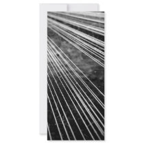 Abstract lines full color rack card