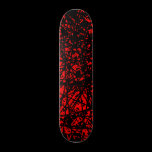 Abstract Lines - Red skateboards